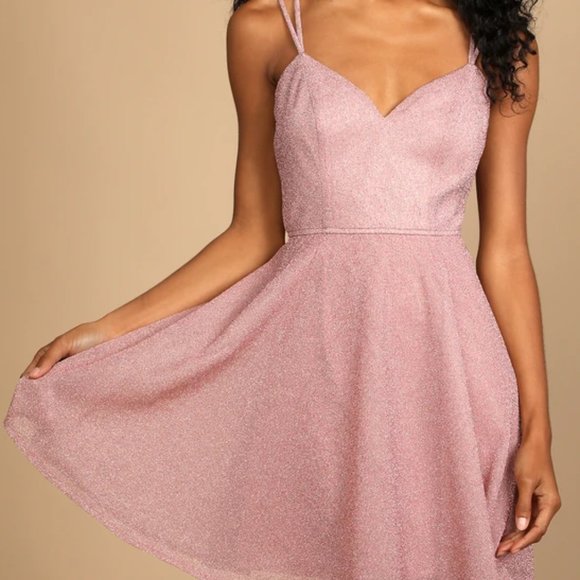 Sparkly Skater Dress - Picture 2 of 5